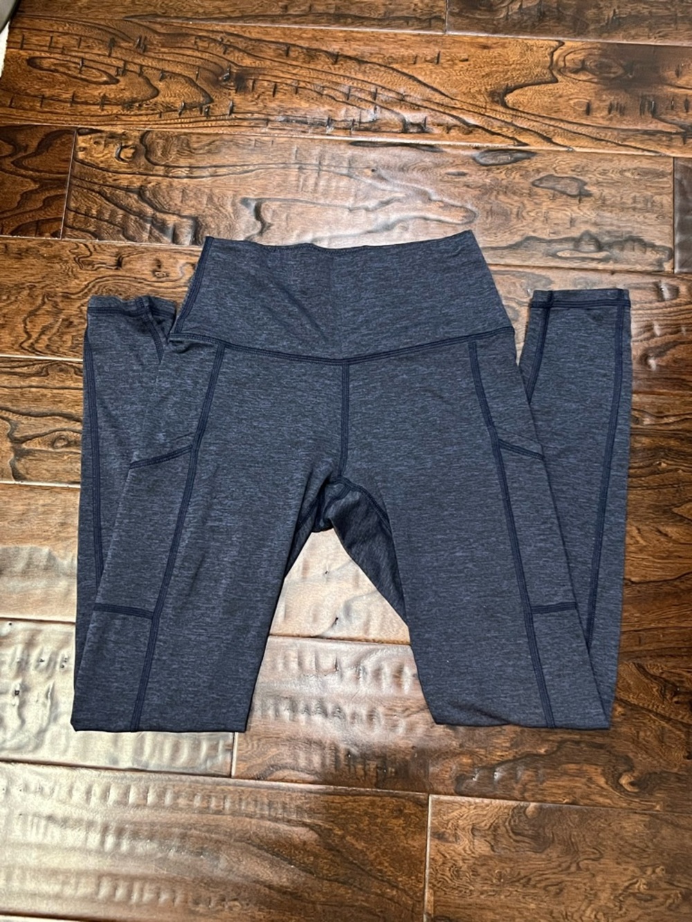Aerie Heathered Blue Leggings